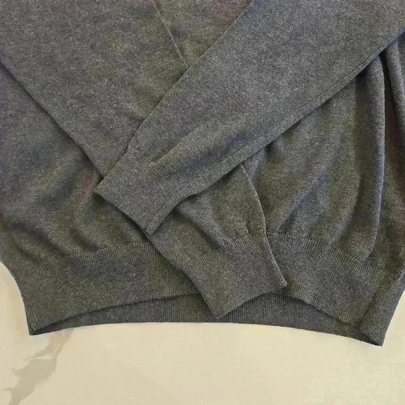 Greg Norman Men's Sweater 100% Cotton XL Grey - Picture 4 of 7